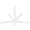 Ekena Millwork Alberta Architectural Grade PVC Gable Bracket, 84"W x 52 1/2"H x 4"D x 4"F, 15/12 Pitch GBP084X53X0404ALB00 - alternate 2